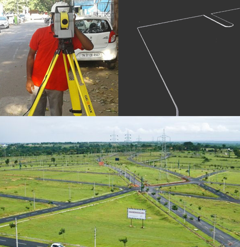 Layout Marking or Demarcation